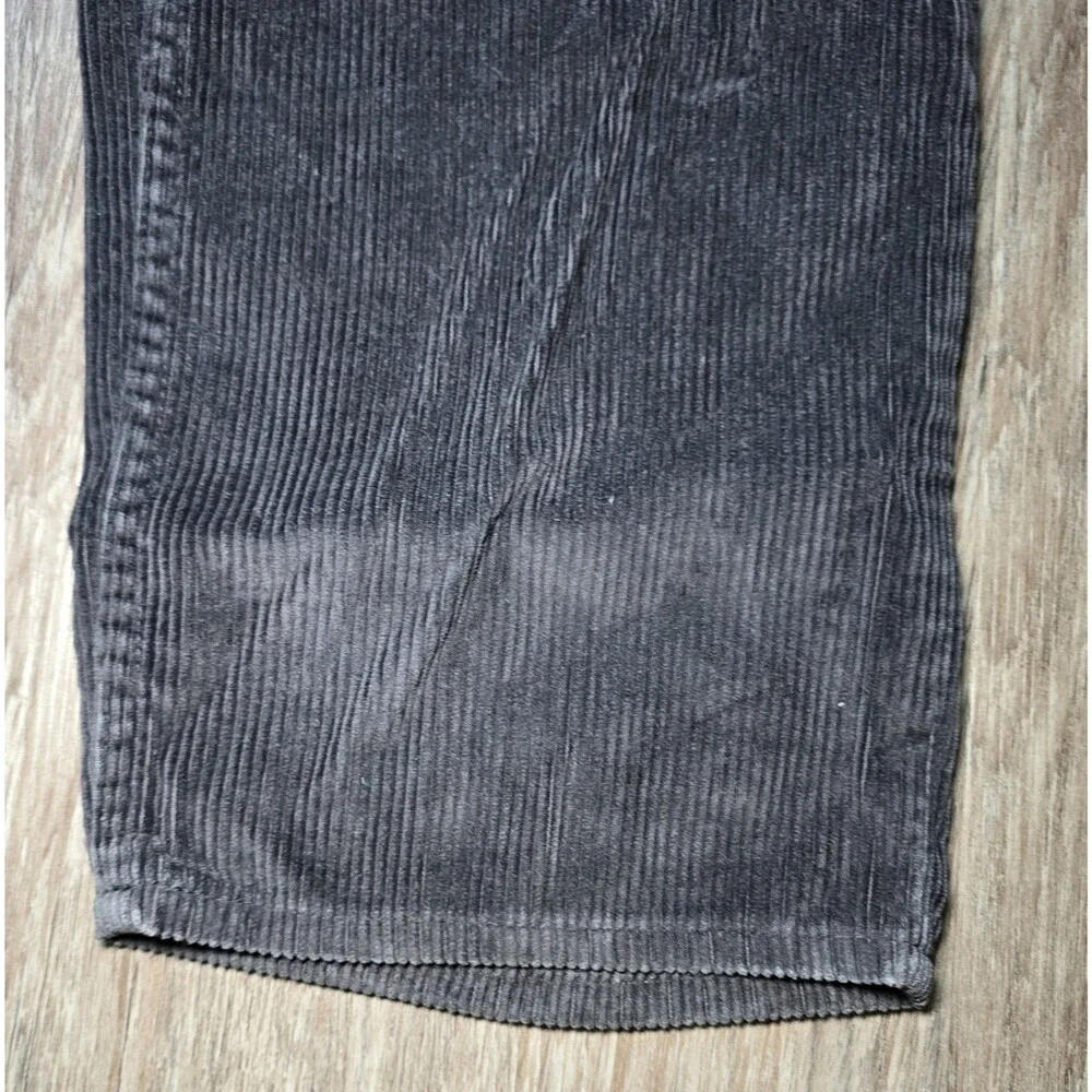 Vintage Arizona Jean Co Corduroy Pants Mens 28x30 Baggy Fit Black 1999 Grunge